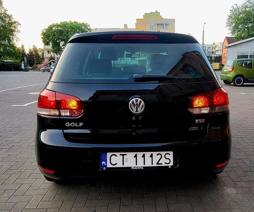 Volkswagen Golf cena 37900 przebieg: 168000, rok produkcji 2012 z Toruń małe 742